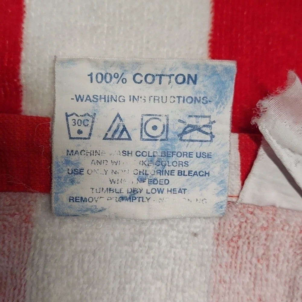 OLD GLORY USA FLAG TOWEL 100% Cotton 28x58